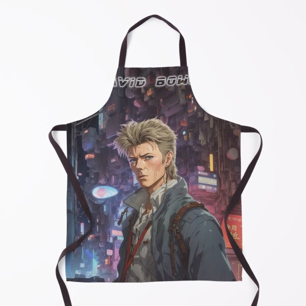 Item preview, David Bowie anime fan art, Blade runner universe, cyberpunk designed and sold by Eve Orea.