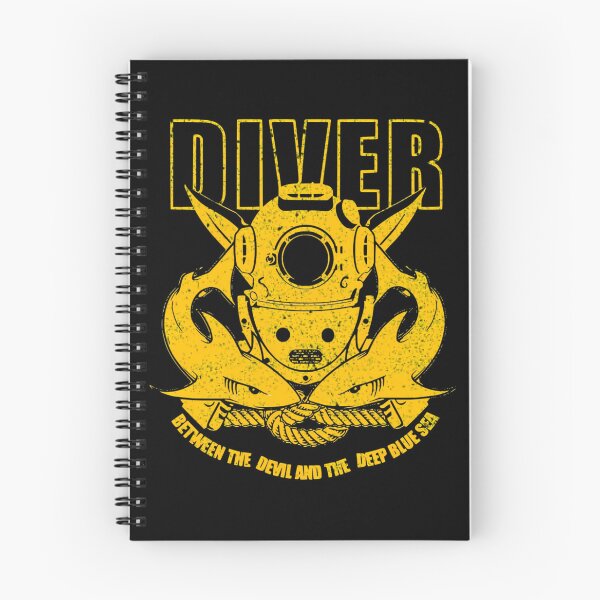 Item preview, Blue And Gold Diver  designed and sold by PRESSLERSINGH.