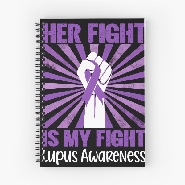 Item preview, Lupus Her Fight Is My Fight Lupus Awareness Purple Ribbon designed and sold by stylesip.