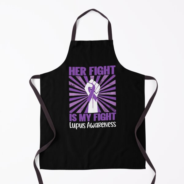 Item preview, Lupus Her Fight Is My Fight Lupus Awareness Purple Ribbon designed and sold by stylesip.