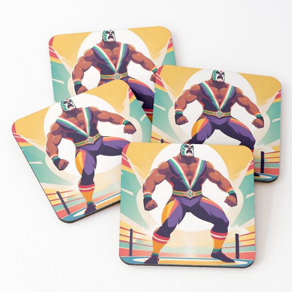 Item preview, Lucha Libre Legend: Warrior of the Squared Circle designed and sold by GrizzlyCollective.