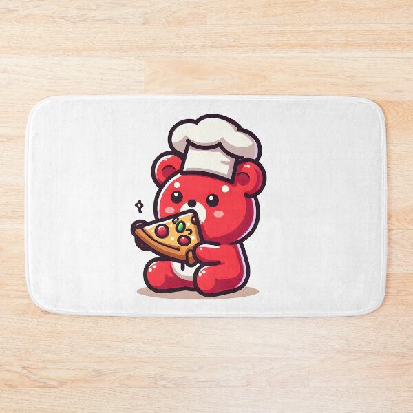 Item preview, Kawaii Gummy Bear With Chef'S Hat designed and sold by CanvasCutie.