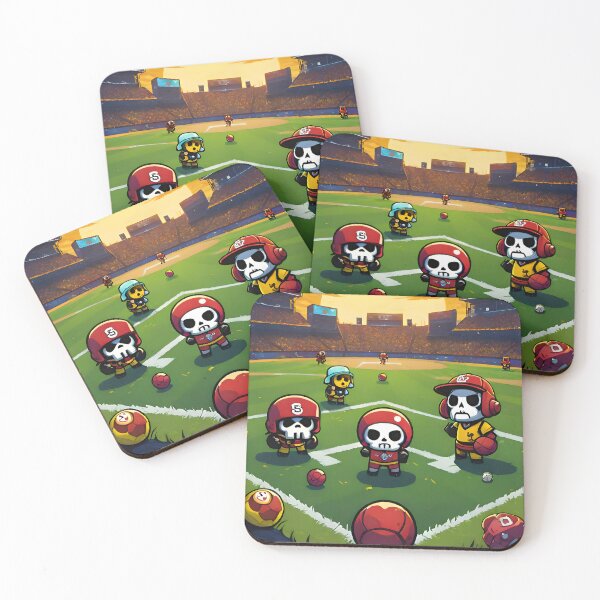 Item preview, Brawl Stars Game Astroturf Football Game Original Concept Phone-Tablet-Laptop Case Designs 026 designed and sold by HAYKA PRIME SHOP MARKET PLACE.