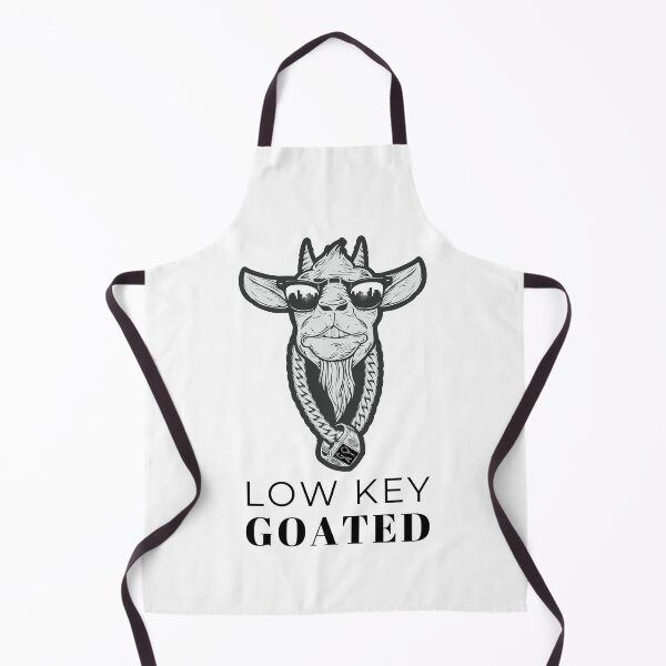 Item preview, Low Key Goated Goat Funny Aesthetic Meme designed and sold by DigitalLegends1.