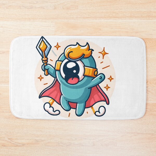Item preview, Kawaii Jubilant Cyclops With Cape designed and sold by CanvasCutie.