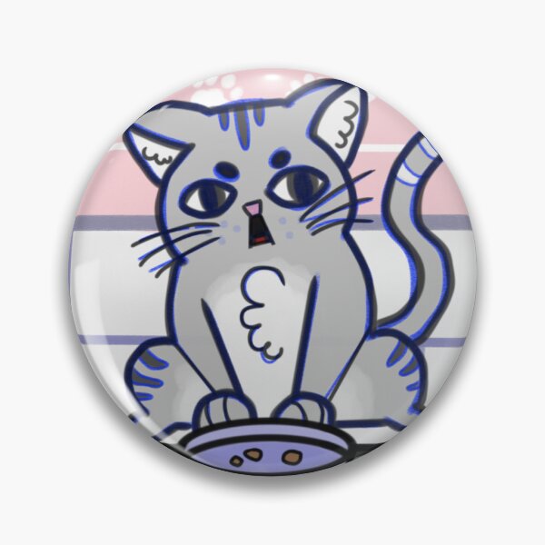 Item preview, Hangry Cat designed and sold by flaweddesigns.