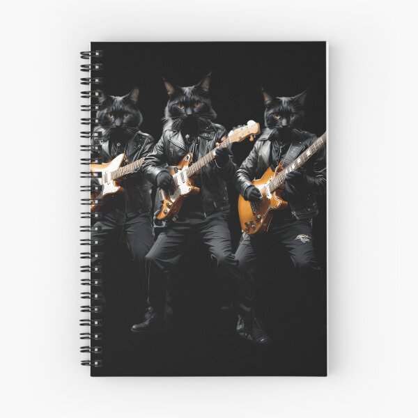 Item preview, Black Cats Rock Band designed and sold by AatuKorhonen.