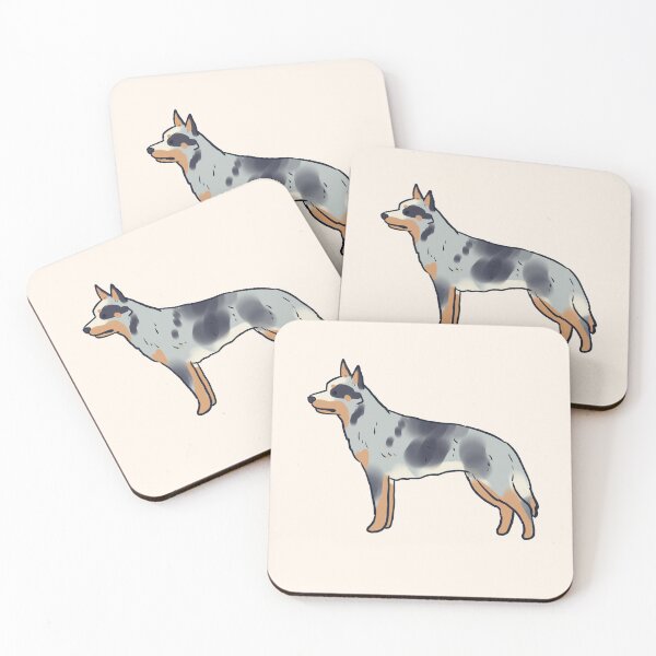 Item preview, australian cattle dog illustration  designed and sold by Mayarart.