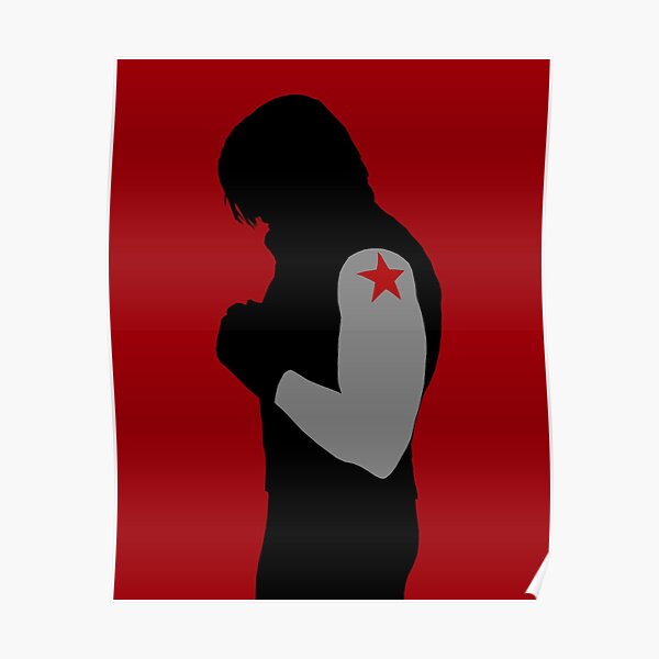 Minimalist Winter Soldier Poster
