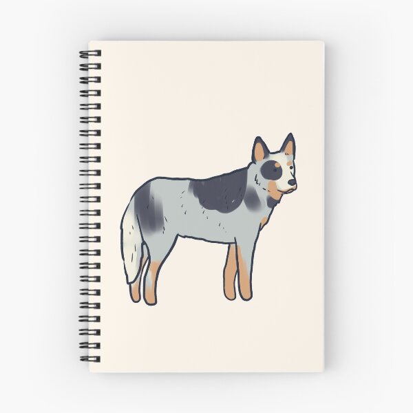 Item preview, australian cattle dog drawing designed and sold by Mayarart.