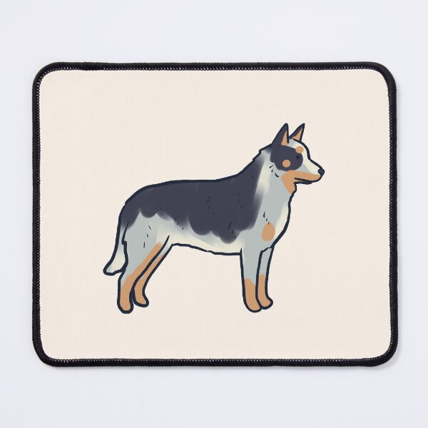 Item preview, Cute australian cattle dog drawing designed and sold by Mayarart.