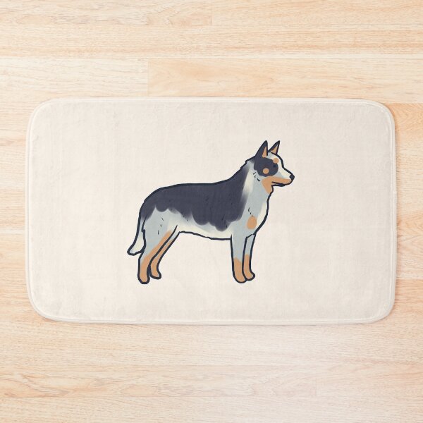 Item preview, Cute australian cattle dog drawing  designed and sold by Mayarart.