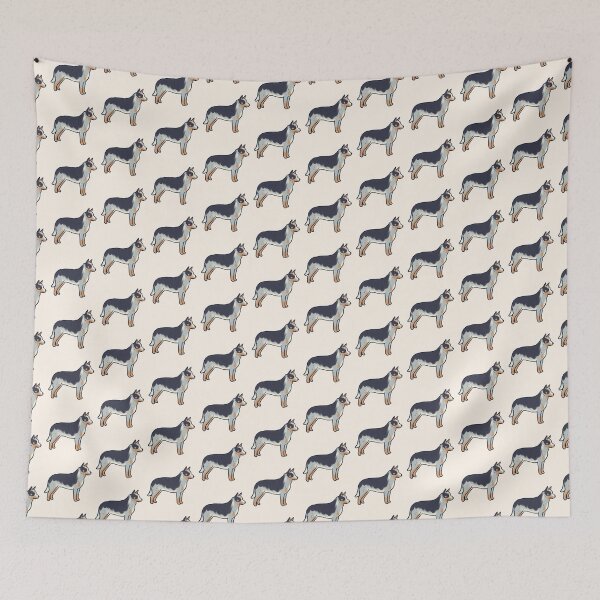 Item preview, Cute australian cattle dog drawing  designed and sold by Mayarart.