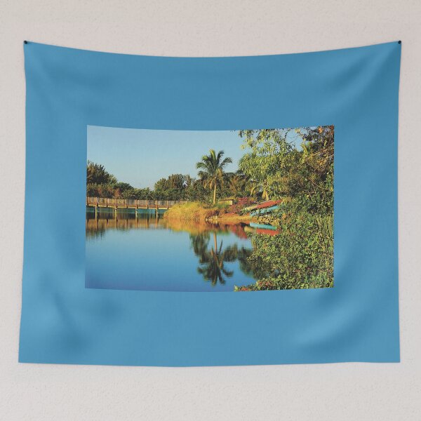 Item preview, Tropical Scene in Florida designed and sold by zeeposter.