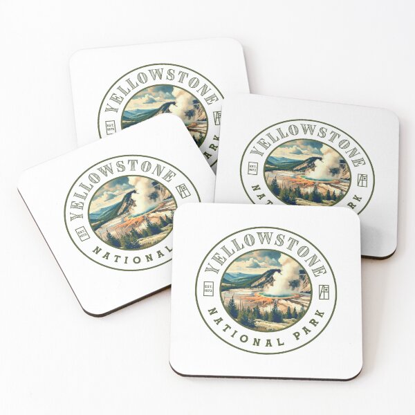 Item preview, USA - NATIONAL PARK - Yellowstone Park - Wildlife Reserve - 1 designed and sold by ArtProjectShop.