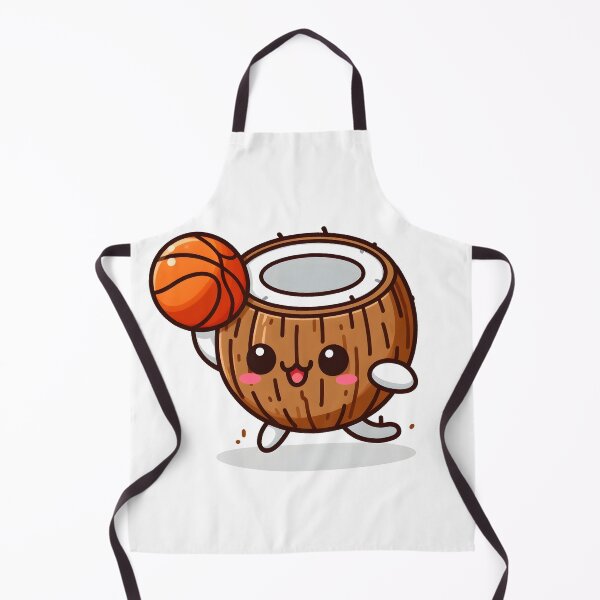 Artikelvorschau, Kawaii Coconut: Basketball entworfen und verkauft von CanvasCutie.