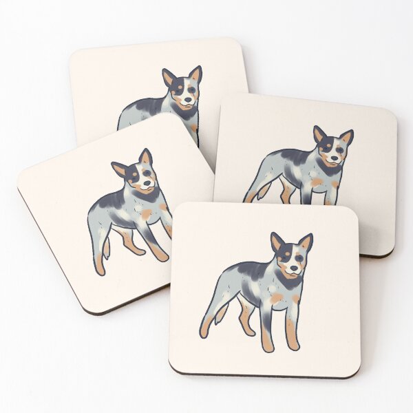 Item preview, australian cattle dog art  designed and sold by Mayarart.