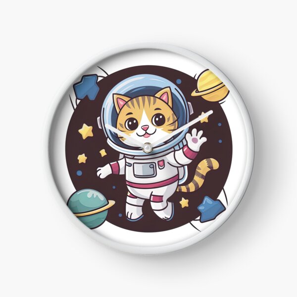Item preview, cat floating in space designed and sold by AIEverything.