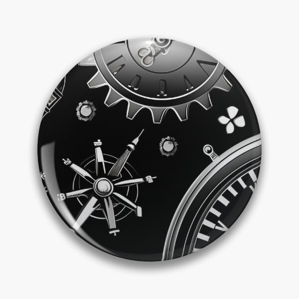 Item preview, Steampunk seamless ornament based on a maritime theme - 2 designed and sold by me-Midbar.