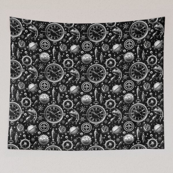 Item preview, Steampunk seamless ornament based on a maritime theme - 2 designed and sold by me-Midbar.