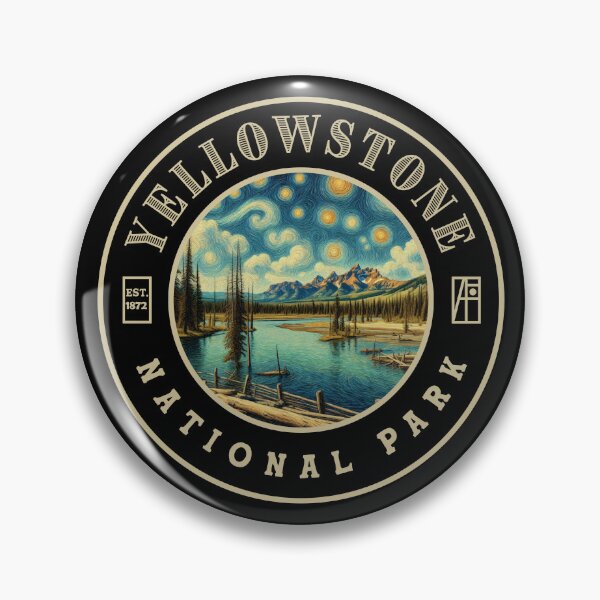 Item preview, USA - NATIONAL PARK - Yellowstone Park - YELLOWSTONE - 2 designed and sold by ArtProjectShop.