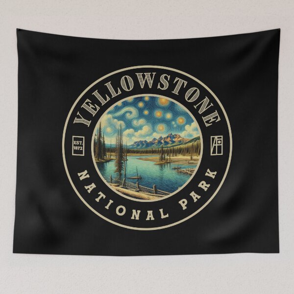Item preview, USA - NATIONAL PARK - Yellowstone Park - YELLOWSTONE - 2 designed and sold by ArtProjectShop.