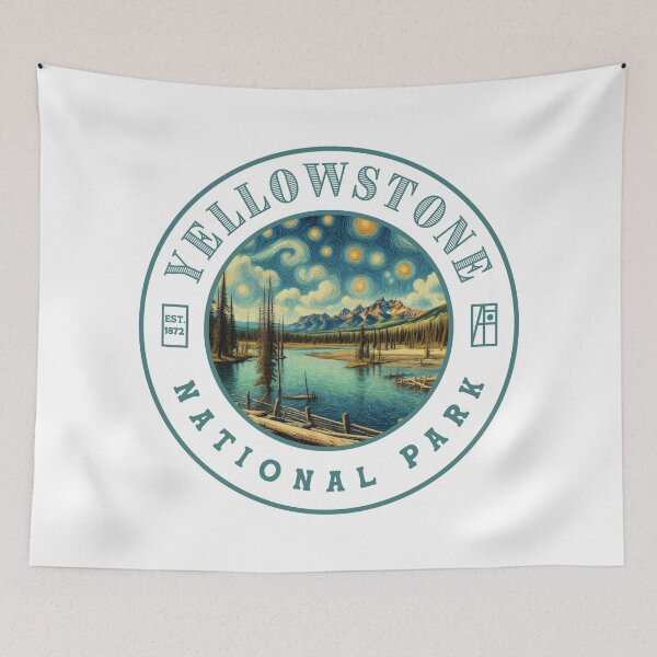 Aperçu de l'œuvre États-Unis - PARC NATIONAL - Yellowstone - Parc de Yellowstone - 2 créée et vendue par ArtProjectShop.