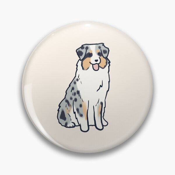 Item preview, australian shepherd dog art  designed and sold by Mayarart.