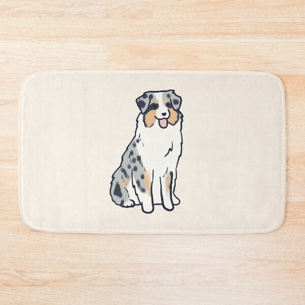 Item preview, australian shepherd dog art  designed and sold by Mayarart.