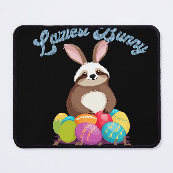 Item preview, Funny saying cute Easter sloth lazy designed and sold by LuminOrb.