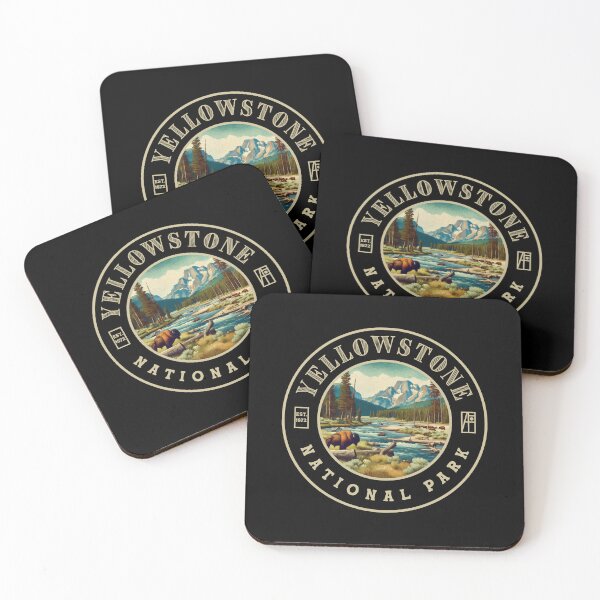 Artikelvorschau, USA - YELLOWSTONE - NATIONALPARK - Yellowstone Park - 3 entworfen und verkauft von ArtProjectShop.