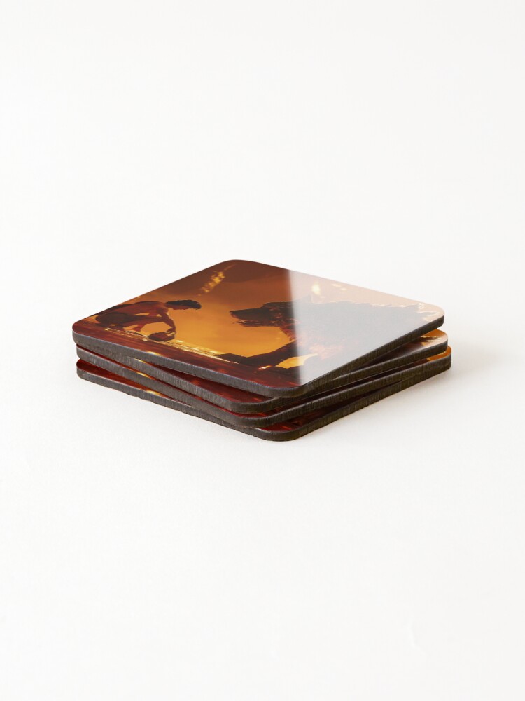 Thumbnail 4 of 5, Coasters (Set of 4), Playing designed and sold by RicoInStudios.