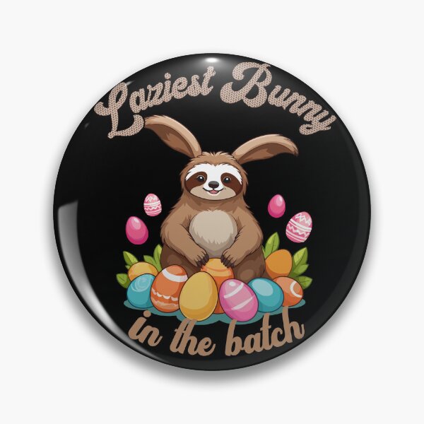 Item preview, Funny saying Easter sloth bunny motif designed and sold by LuminOrb.