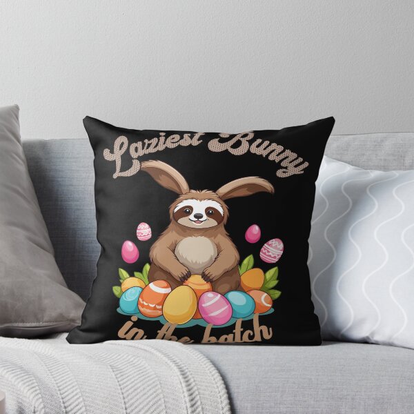 Item preview, Funny saying Easter sloth bunny motif designed and sold by LuminOrb.