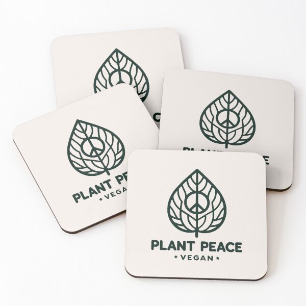 Item preview, Vegan Peace Leaf - Eco-Friendly Plant-Based Lifestyle Emblem designed and sold by FarBeyound.