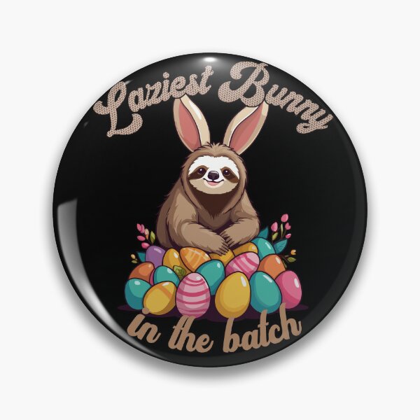 Item preview, Funny saying sweet Easter sloth sloth designed and sold by LuminOrb.