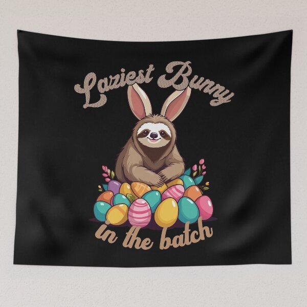 Item preview, Funny saying sweet Easter sloth sloth designed and sold by LuminOrb.