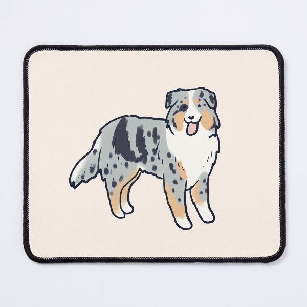 Item preview, Cute australian shepherd dog art designed and sold by Mayarart.