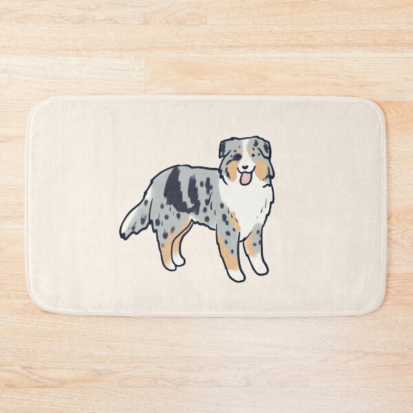 Item preview, Cute australian shepherd dog art  designed and sold by Mayarart.