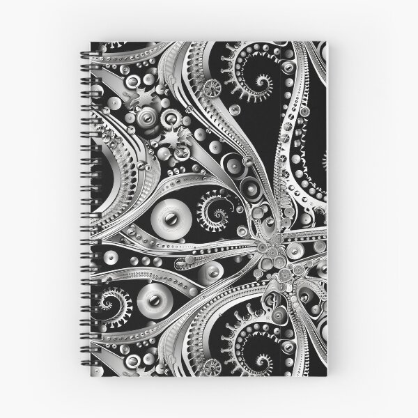 Item preview, Steampunk seamless ornament based on a maritime theme - 3 designed and sold by me-Midbar.