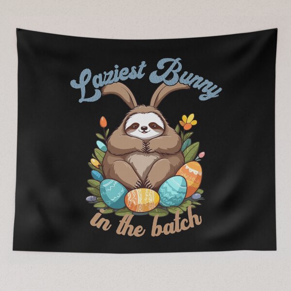 Item preview, Funny saying sloth Easter bunny iconic designed and sold by LuminOrb.