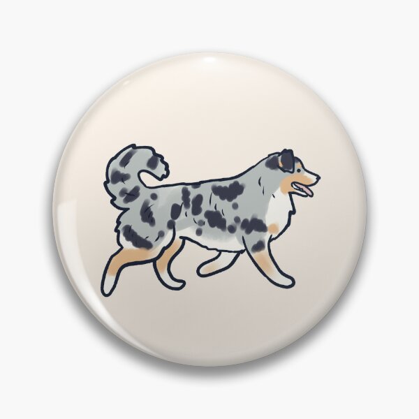 Item preview, australian shepherd dog illustration  designed and sold by Mayarart.