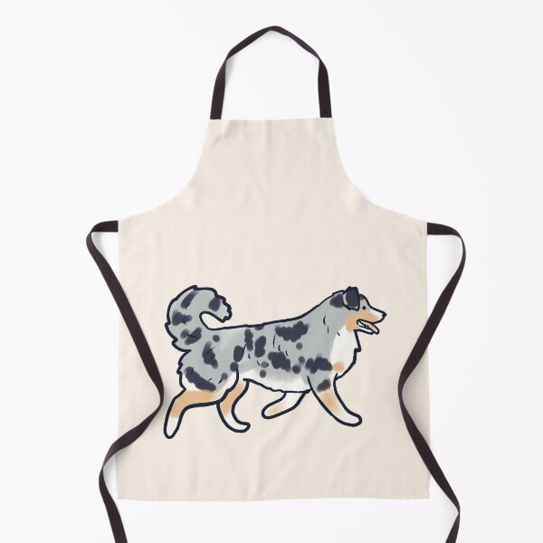 Item preview, australian shepherd dog illustration designed and sold by Mayarart.