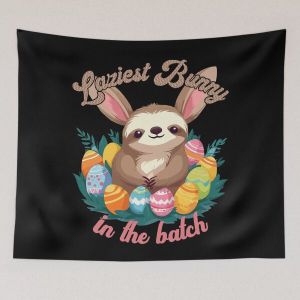 Item preview, Funny saying sloth Easter bunny sweet Easter designed and sold by LuminOrb.