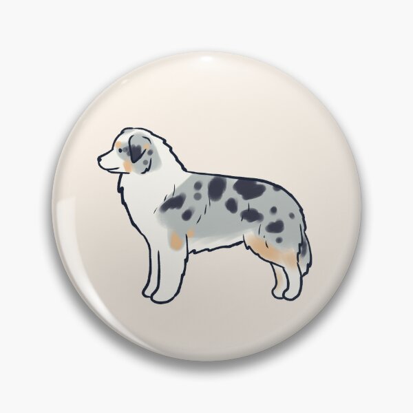 Item preview, Cute australian shepherd dog   designed and sold by Mayarart.