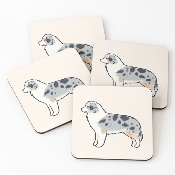 Item preview, Cute australian shepherd dog   designed and sold by Mayarart.