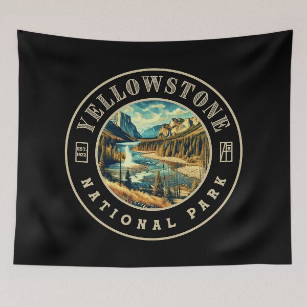 Aperçu de l'œuvre USA - Parc de Yellowstone - Réserve faunique - Yellowstone - 5 créée et vendue par ArtProjectShop.