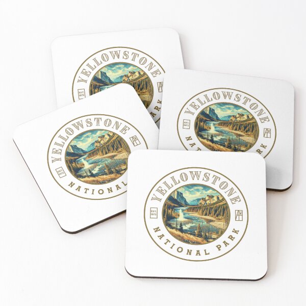 Artikelvorschau, USA - YELLOWSTONE - Wildschutzgebiet - Yellowstone Park - 5 entworfen und verkauft von ArtProjectShop.