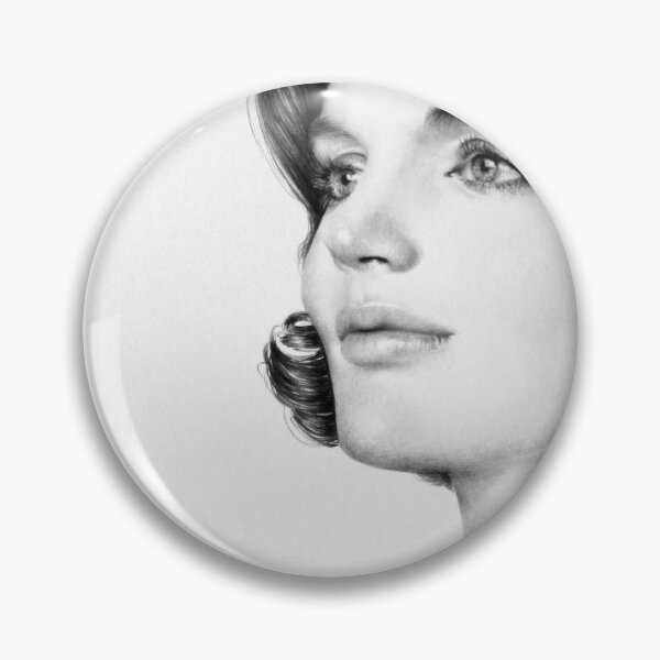 Item preview, Jackie Kennedy Onassis Minimal Portrait designed and sold by IleanaHunterArt.