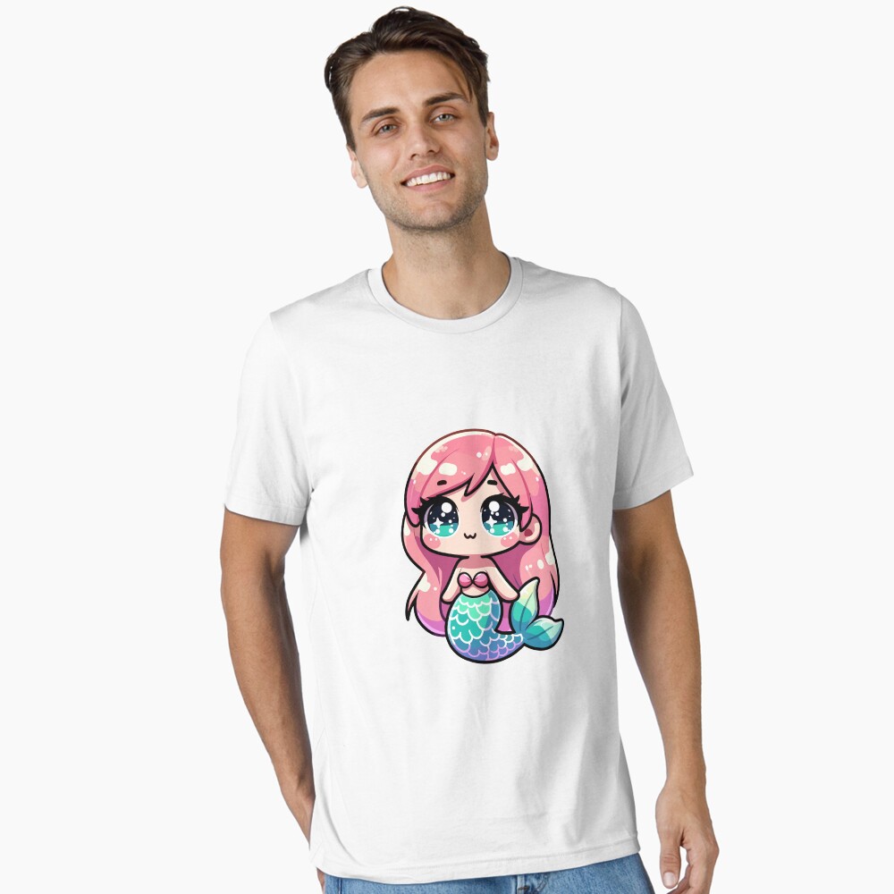 Chibi Kawaii Mermaid Poster